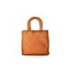 Premium braided leather women's handbag