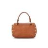 Mini studded leather women's handbag