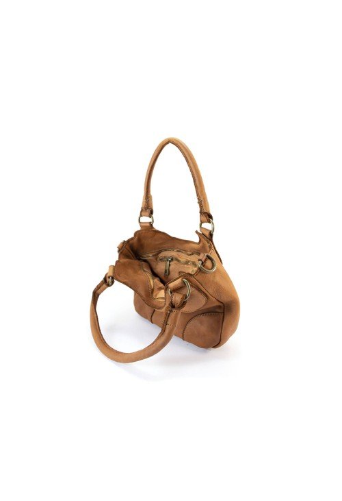HB36-5-500x731-1 Soft calfskin double handle women's handbag