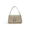 Simple and elegant leather women's handbag