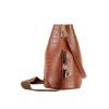 Crocodile pattern leather waterproof casual bag