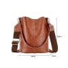 Crocodile pattern leather waterproof casual bag