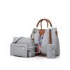 Fashionable and simple soft leather casual bag