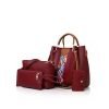 Fashionable and simple soft leather casual bag