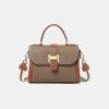 Vintage luxury leather women's casual bag