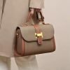Vintage luxury leather women's casual bag