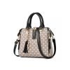 Fashion quilted plaid leather women's casual bag