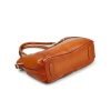 Retro large capacity leather women's casual bag