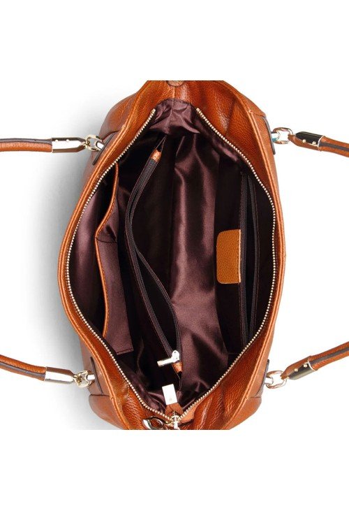 LB07-6-500x731-1 Retro large capacity leather women's casual bag