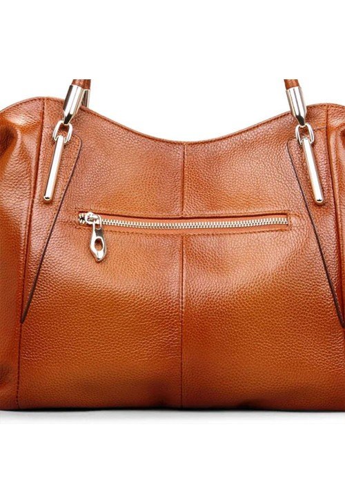 LB07-7-500x731-1 Retro large capacity leather women's casual bag