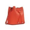 Genuine leather luxury women's bucket casual bag