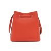Genuine leather luxury women's bucket casual bag