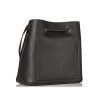 Genuine leather luxury women's bucket casual bag
