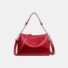 High quality soft leather women's casual bag