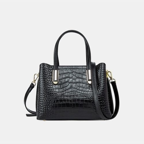 Luxurious crocodile pattern leather women's casual bag