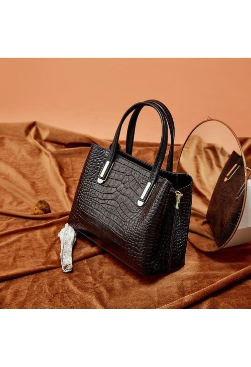 LB11-3-500x731-1 Luxurious crocodile pattern leather women's casual bag