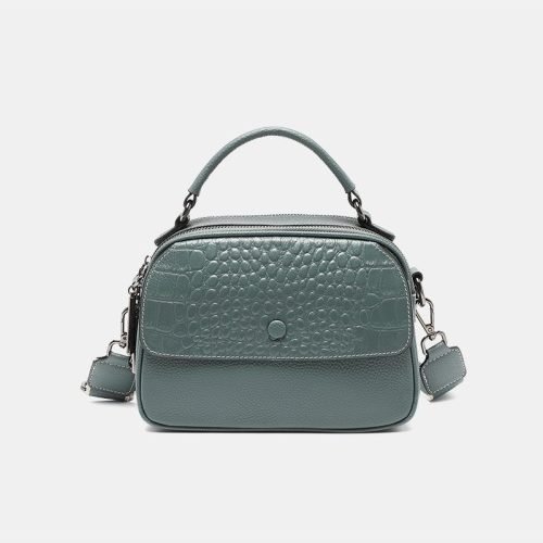 Elegant crocodile pattern women's casual bag