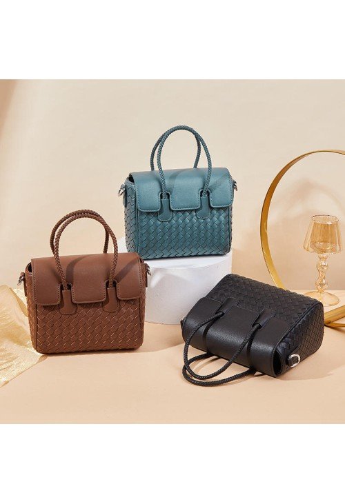 LB17-3-500x731-1 High quality woven leather women's casual bag