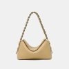 High quality textured leather women's shoulder bag