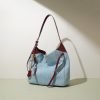 Retro canvas large capacity women's shoulder bag