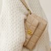 Luxurious chain leather women's shoulder bag