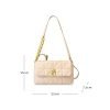 Luxurious chain leather women's shoulder bag