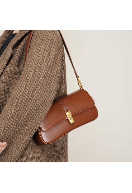 SB11-2-500x731-1 Elegant smooth leather women's shoulder bag