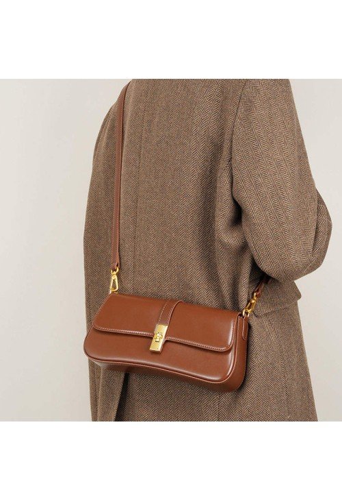 SB11-4-500x731-1 Elegant smooth leather women's shoulder bag
