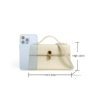 Simple and elegant leather women's shoulder bag
