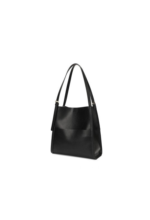 Casual large capacity leather women's shoulder bag