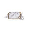 Fashion pleated chain women's shoulder bag