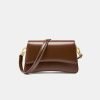 Mini leather flap women's shoulder bag