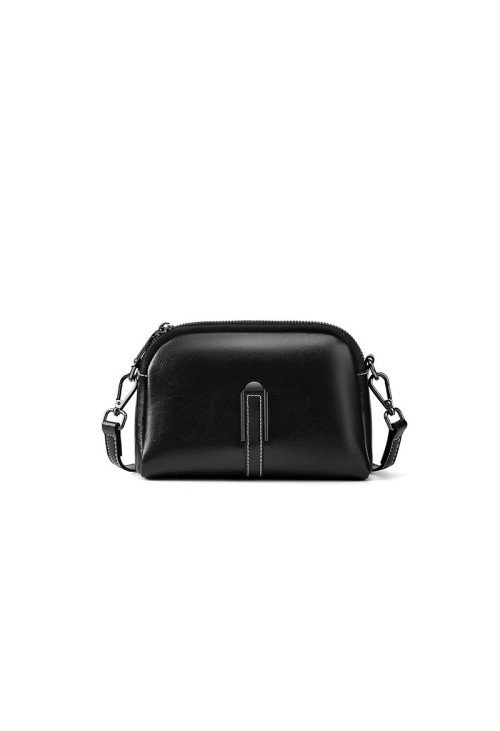 SB28-5-500x731-1 Waxed leather zipper women's shoulder bag