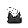 Elegant cushion leather women's shoulder bag