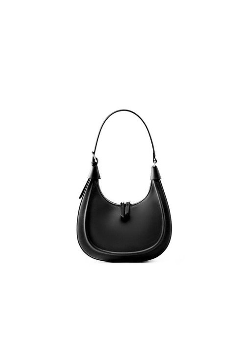 SB30-5-500x731-1 Half moon simple leather women's shoulder bag