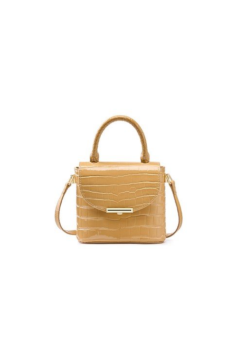 SB31-4-500x731-1 Women's crocodile textured leather shoulder bag