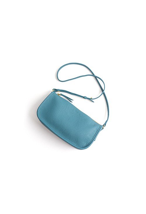 SB33-5-500x731-1 Pebbled leather women's shoulder bag