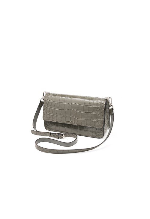 SB35-5-500x731-1 High quality crocodile textured leather women's shoulder bag