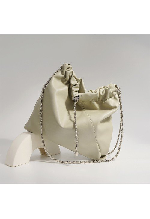 SB38-2-500x731-1 Classic chain pleated leather women's shoulder bag