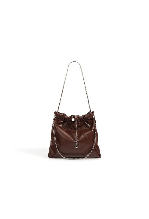 SB38-4-500x731-1 Classic chain pleated leather women's shoulder bag