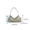 New pillow-shaped smooth leather women's shoulder bag
