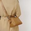 Fashion pillow leather women's shoulder bag