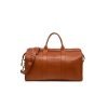High quality large capacity leather travel bag