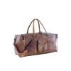 Vintage leather large capacity travel bag