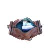 Vintage leather large capacity travel bag