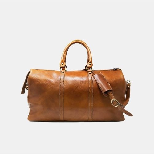 High quality brown large capacity travel bag