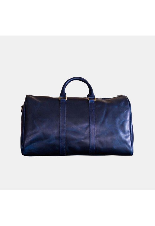 TB04-1-500x731-1 Blue quilted large capacity leather travel bag
