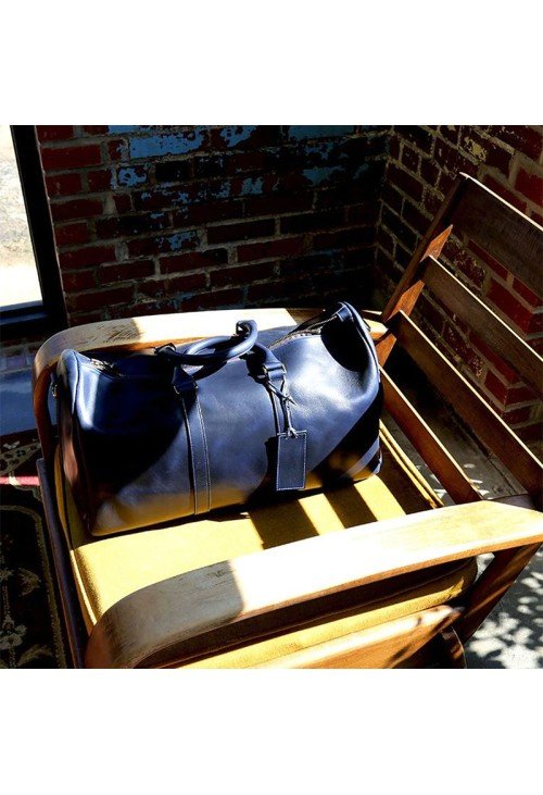 TB04-2-500x731-1 Blue quilted large capacity leather travel bag