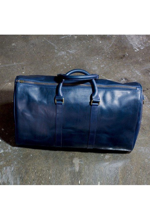 TB04-5-500x731-1 Blue quilted large capacity leather travel bag