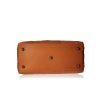 Vintage brown large capacity leather travel bag
